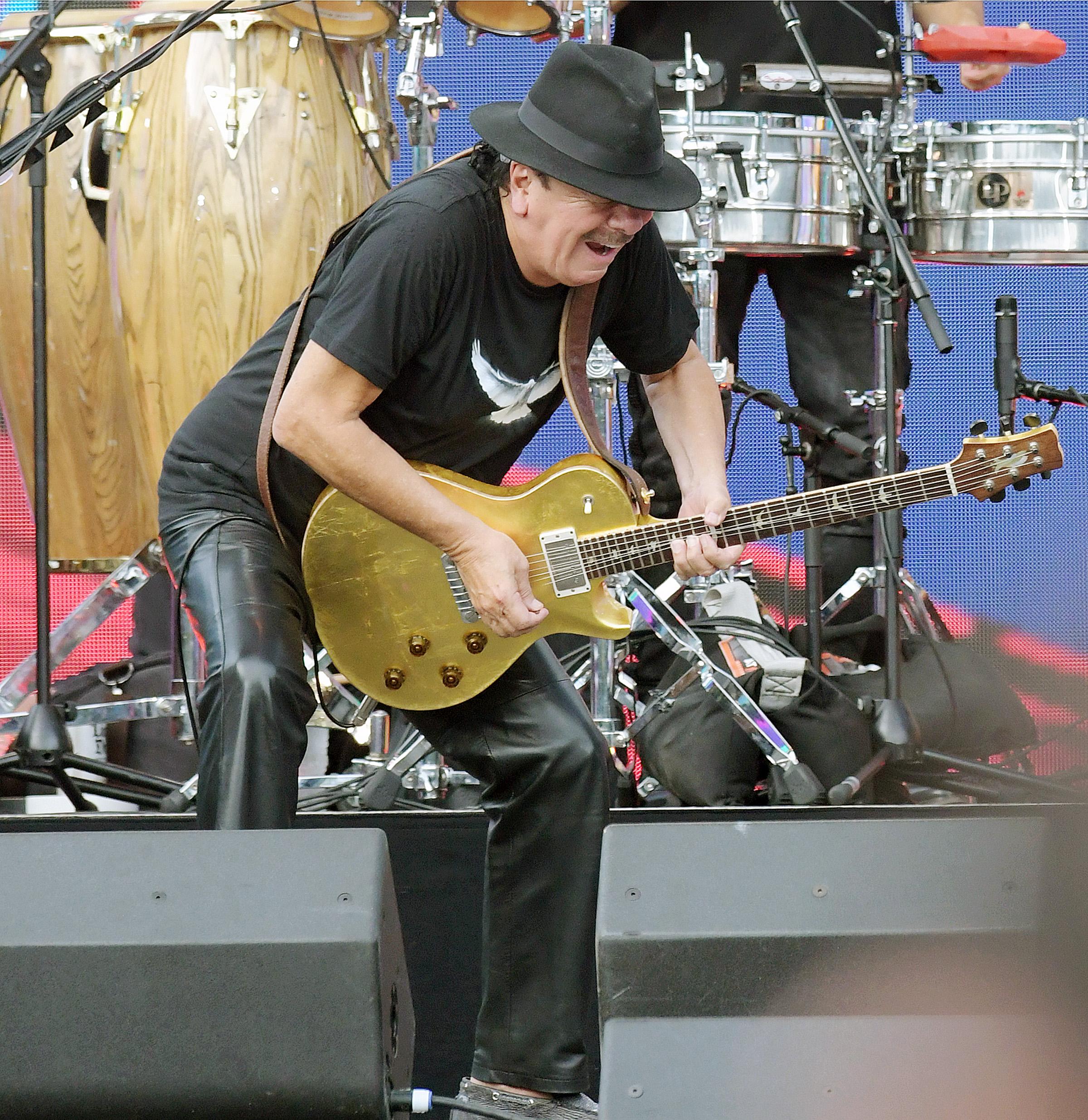 Carlos Santana at the We Love NYC: The Homecoming Concert" in New York City