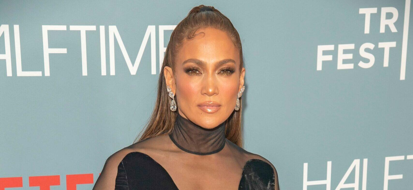 Jennifer Lopez attends the "Halftime" Premiere during the Tribeca Film Festival Opening Night at United Palace on June 08 2022 in New York City.