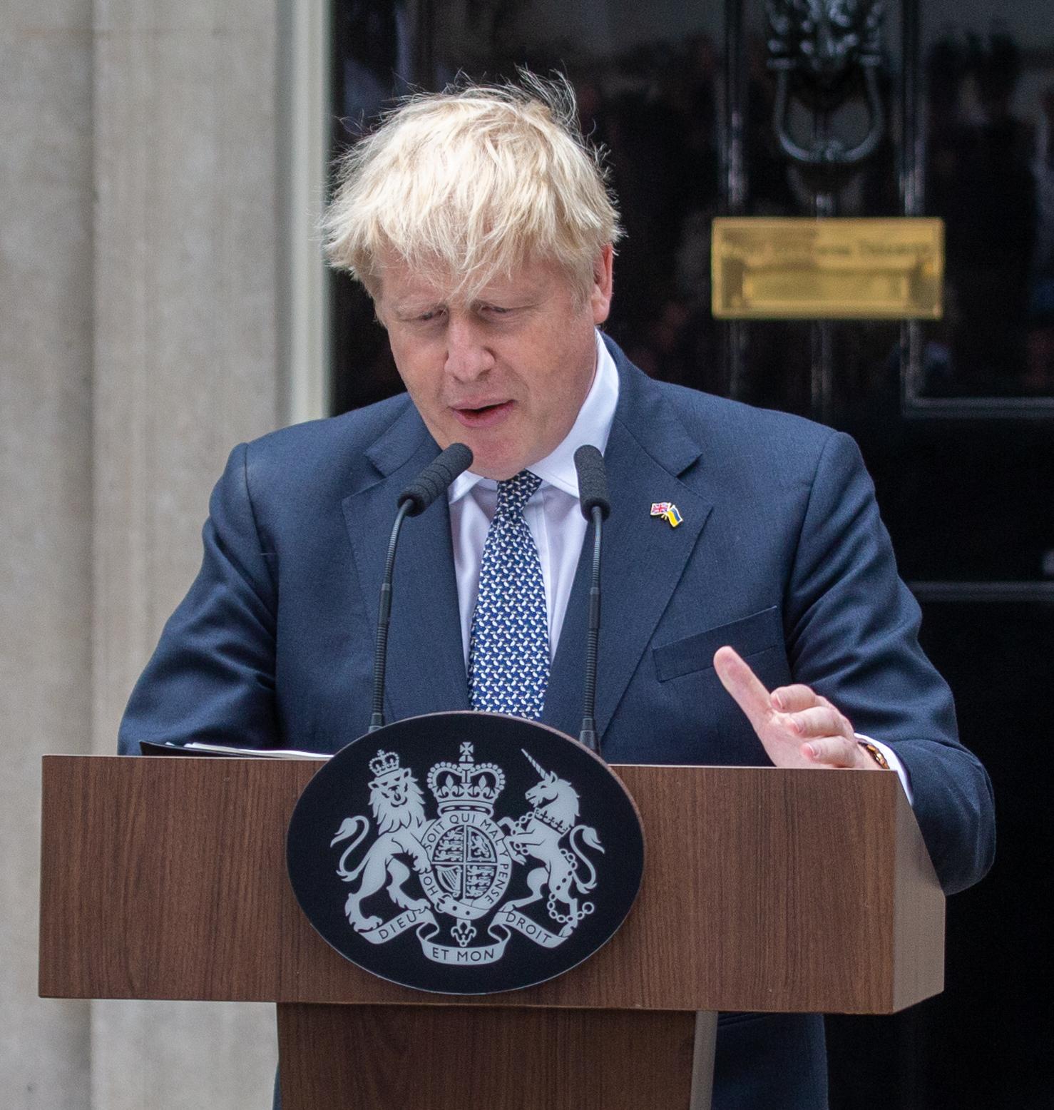 Boris Johnson Resigns As Conservative Party Leader