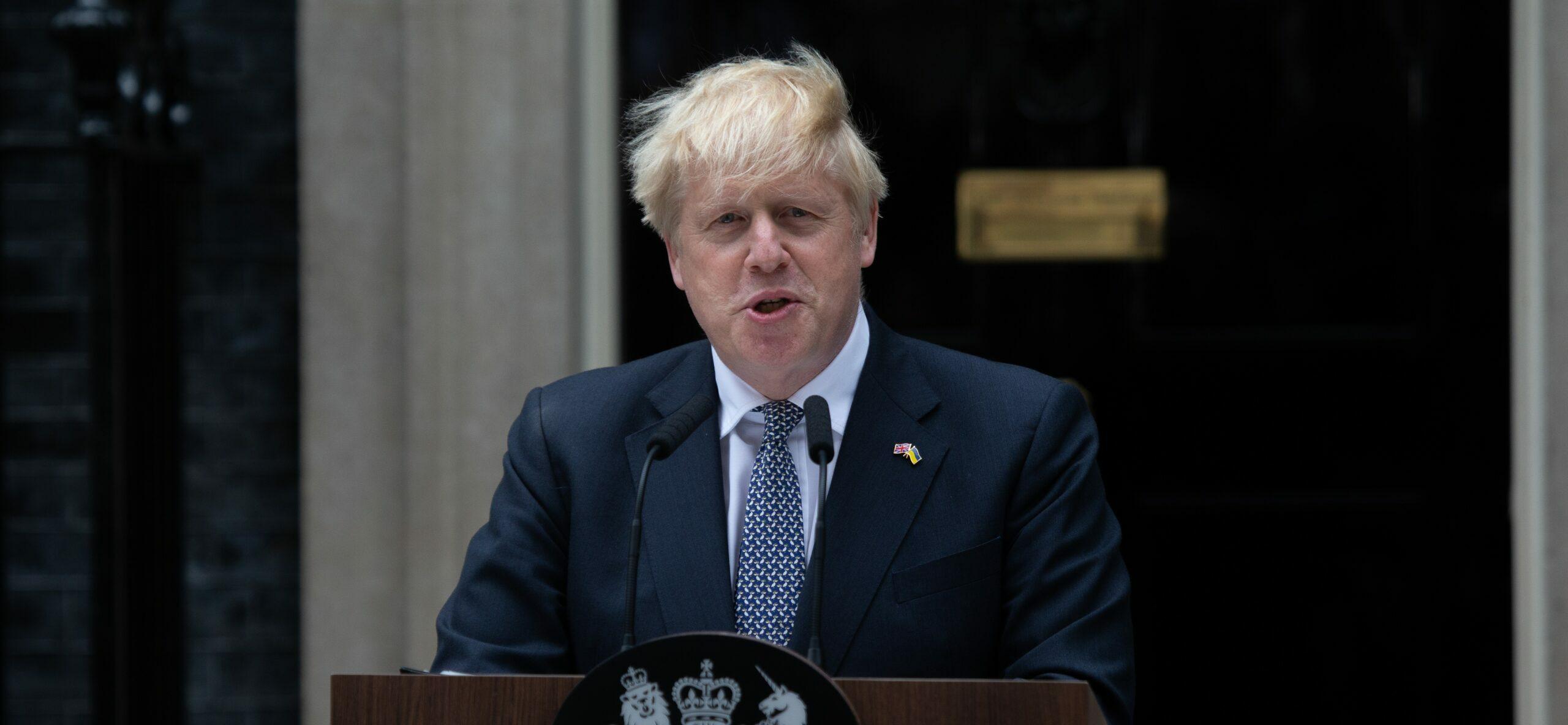 Boris Johnson Resigns As Conservative Party Leader