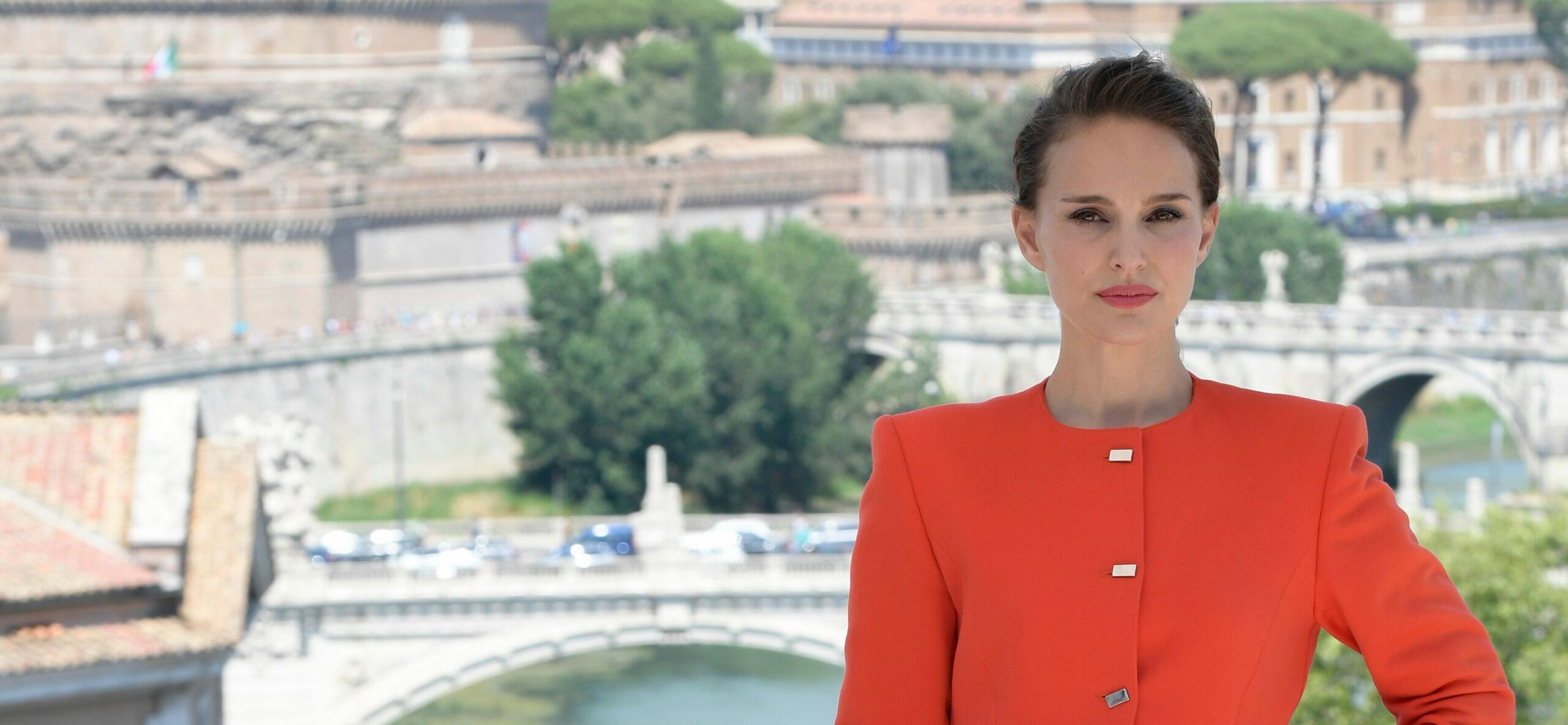 Natalie Portman at Rome for the movie ''Thor Love and Thunder''