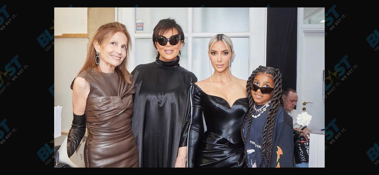 Kim Kardashian On Balenciaga Runway at Paris Fashion Week