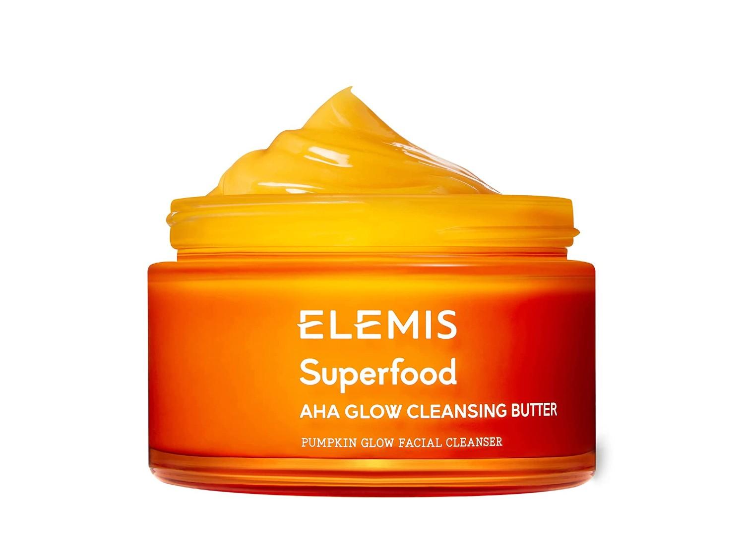 A container of Elemis cleansing butter.