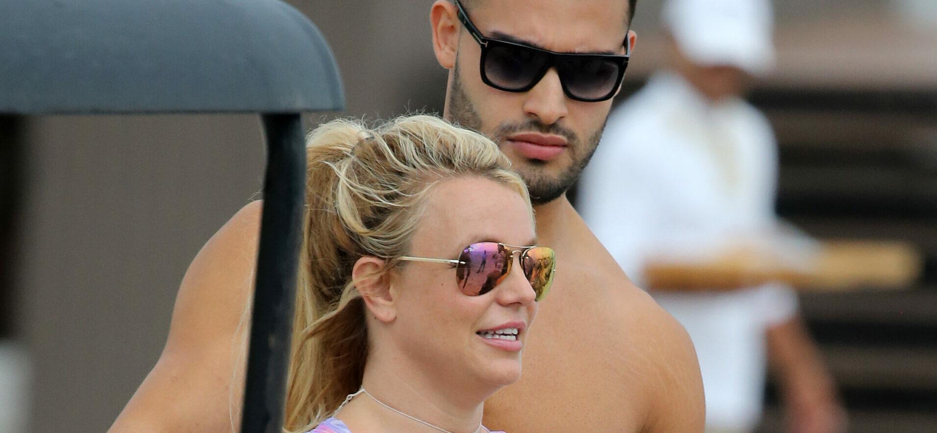 Britney Spears is a wild thing on her honeymoon with Sam Asghari