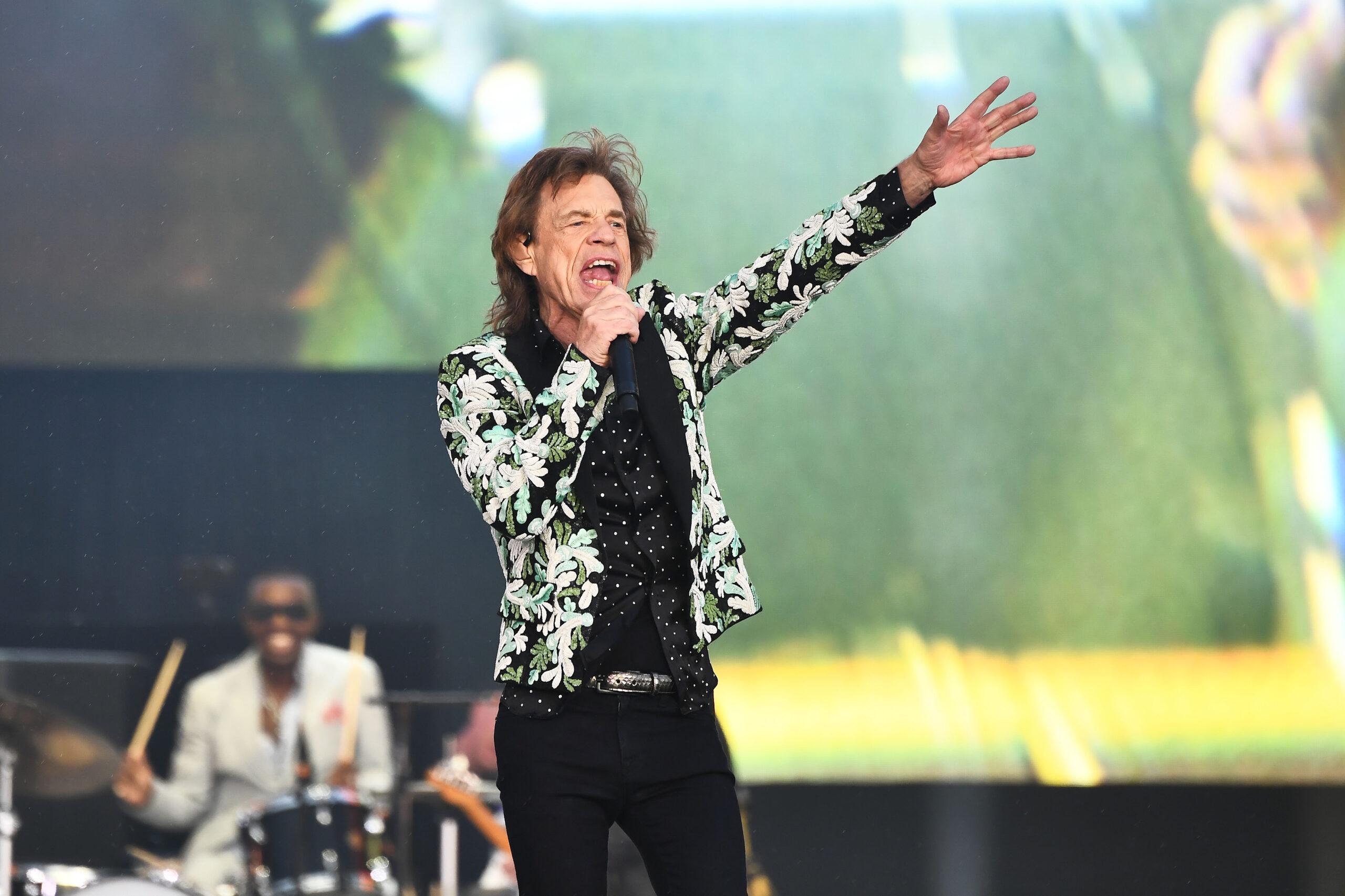 The Rolling Stones performing at British Summertime Hyde Park London
