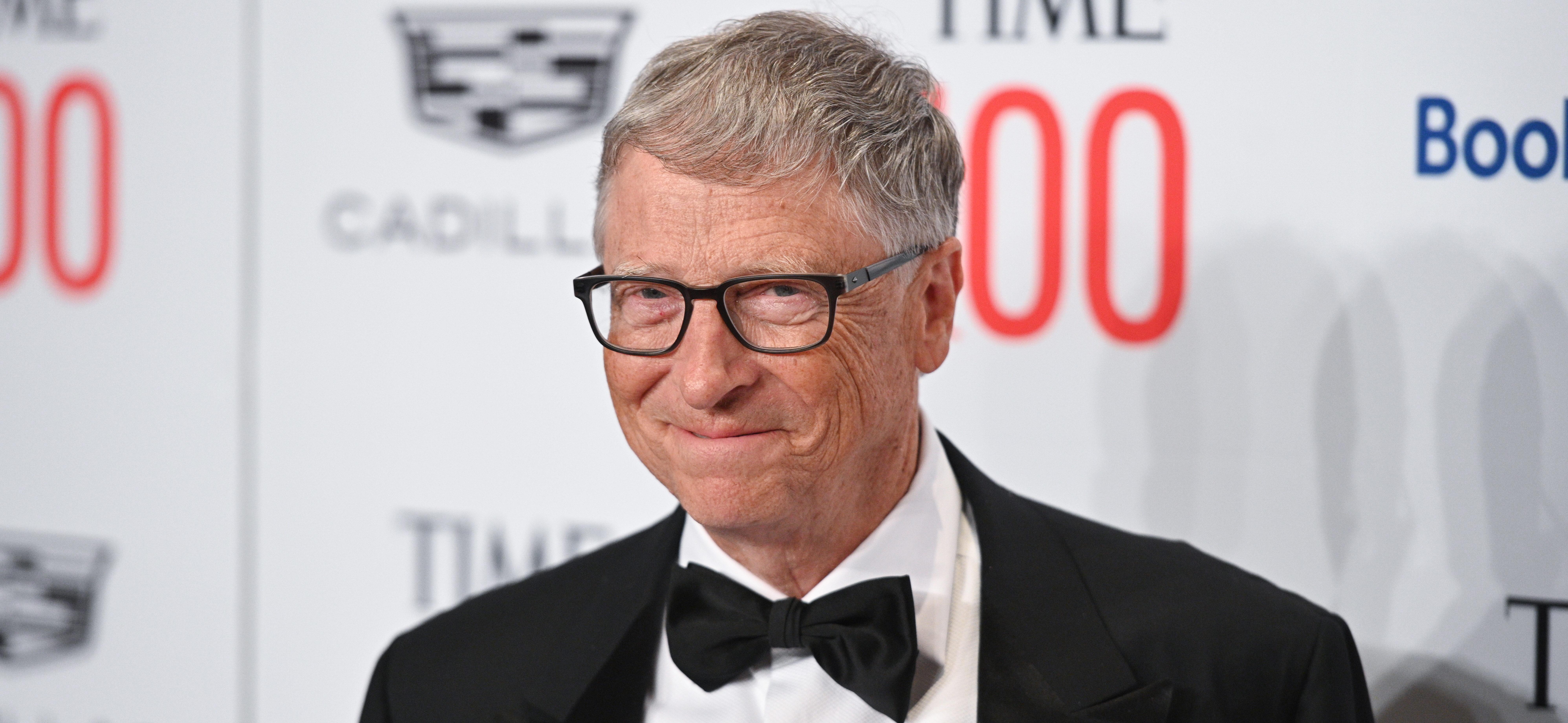 Bill Gates at TIME100 Gala 2022