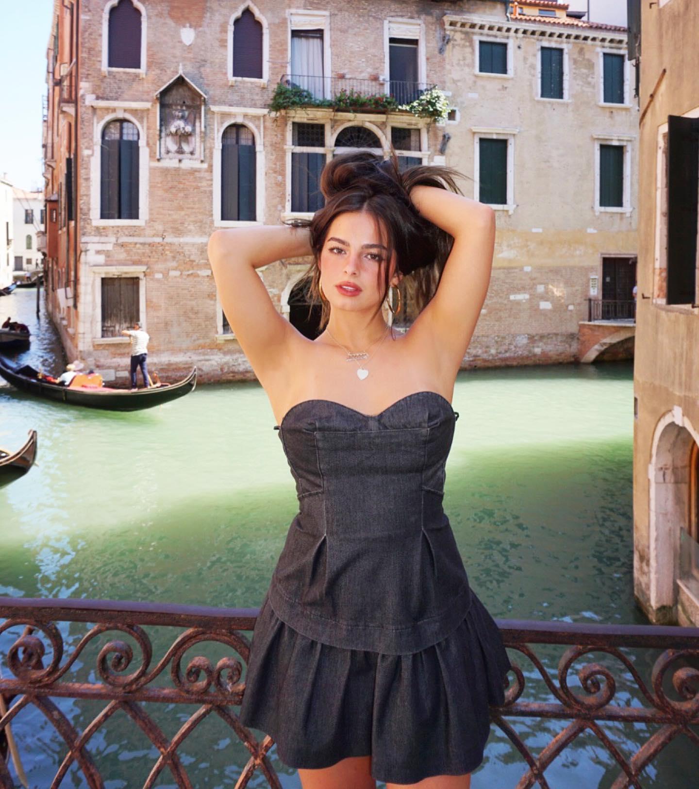 Addison Rae on vacation in Venice, Italy