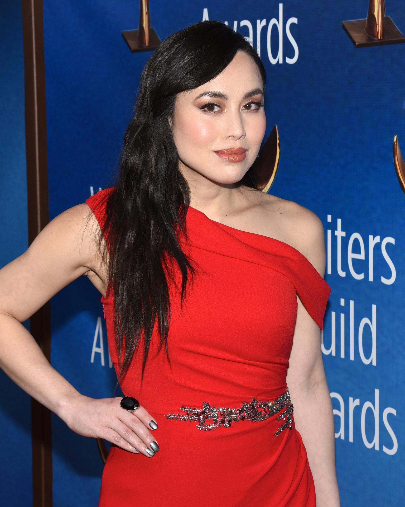 Ivory Aquino at the 2018 Writers Guild Awards L.A.