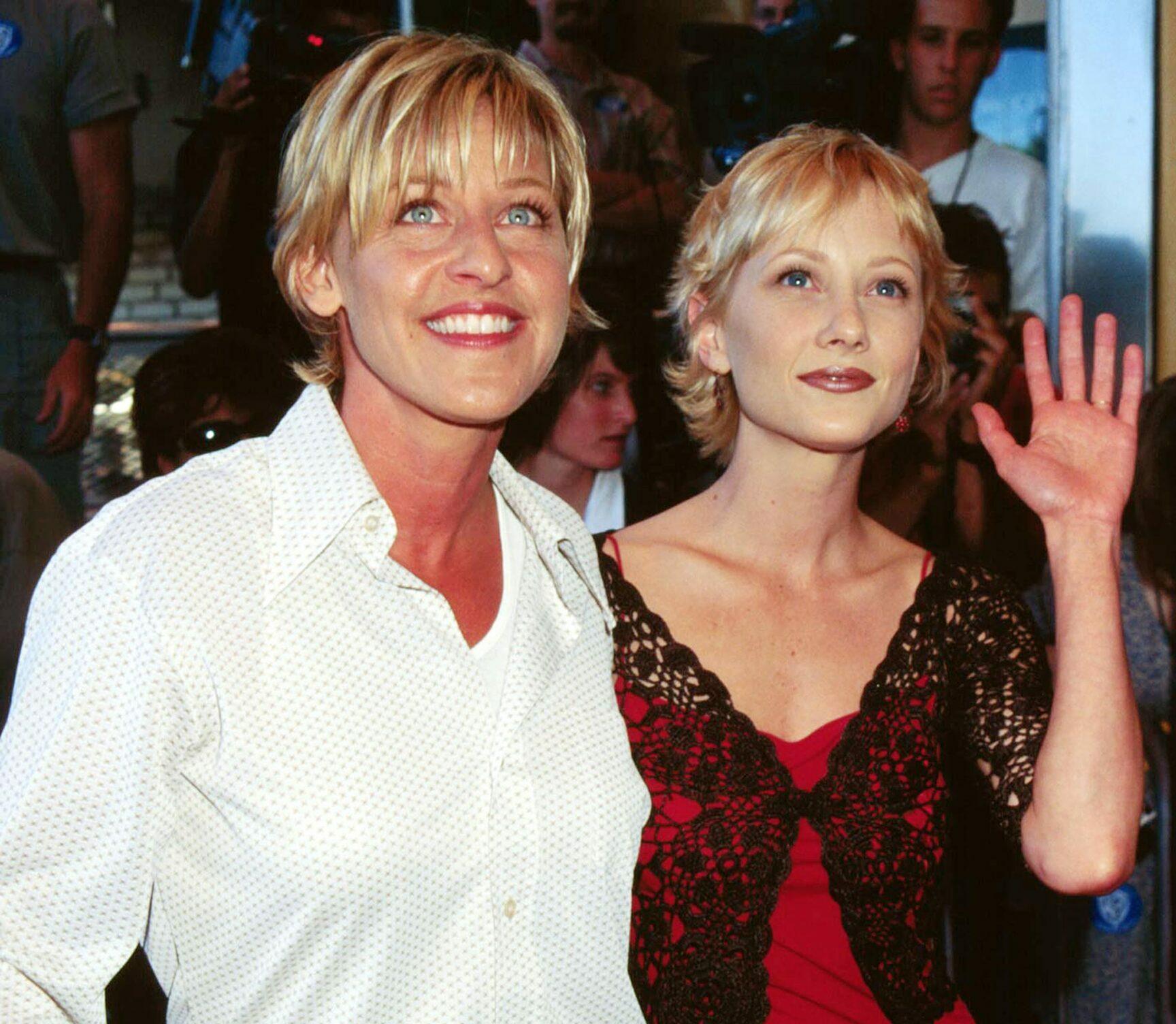 Anne Heche and Ellen DeGeneres.