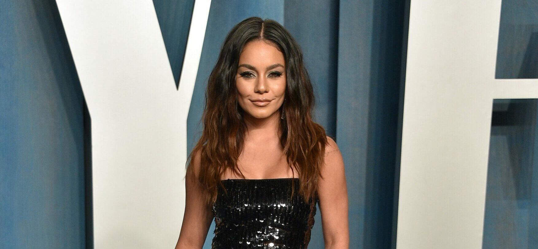 Vanessa Hudgens at the 2022 Vanity Fair Oscar Party