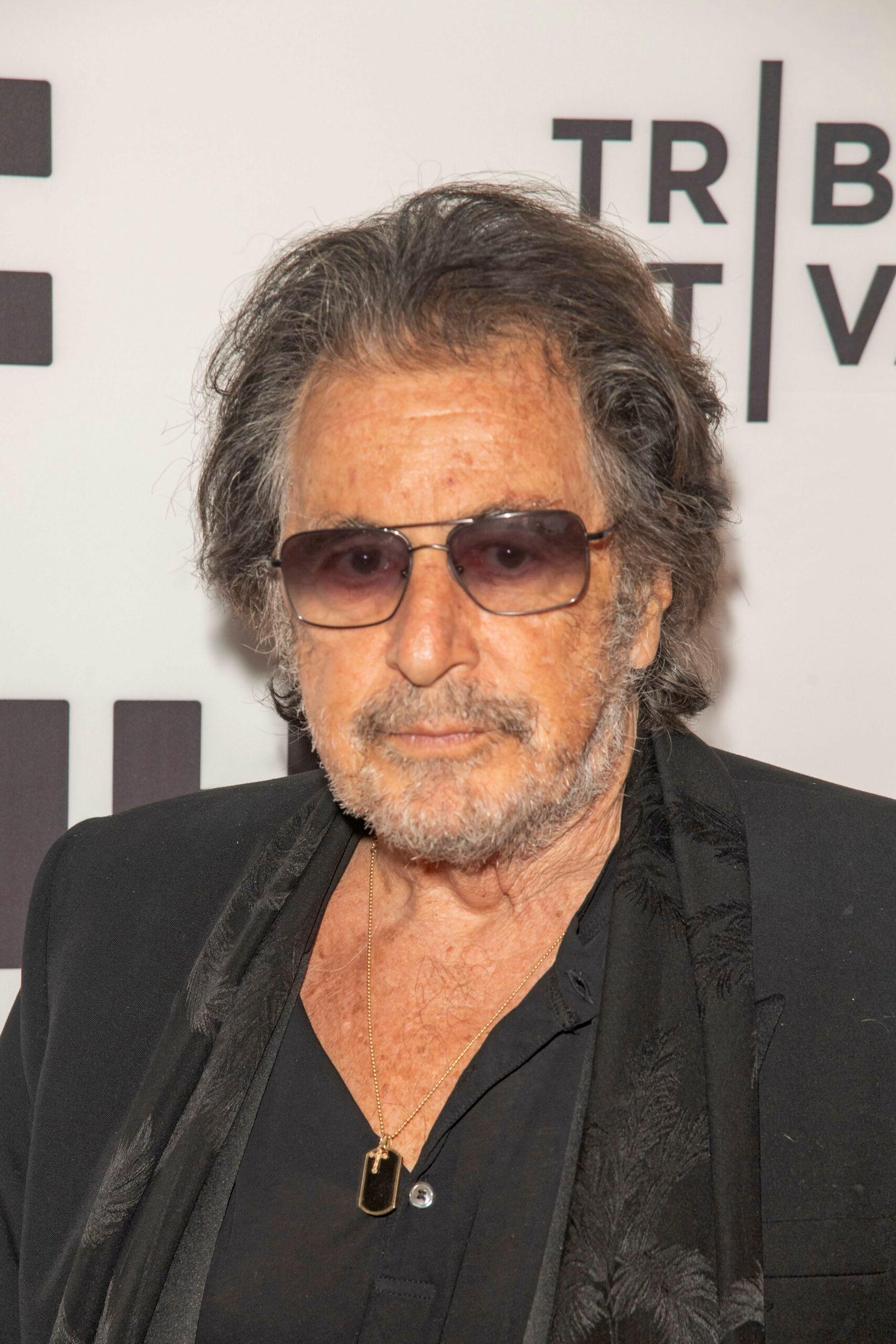 Al Pacino attends ''Heat'' Premiere during 2022 Tribeca Festival at United Palace Theater in New York City. 