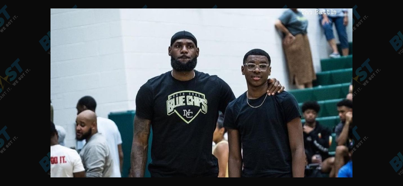 Lebron and Bryce James