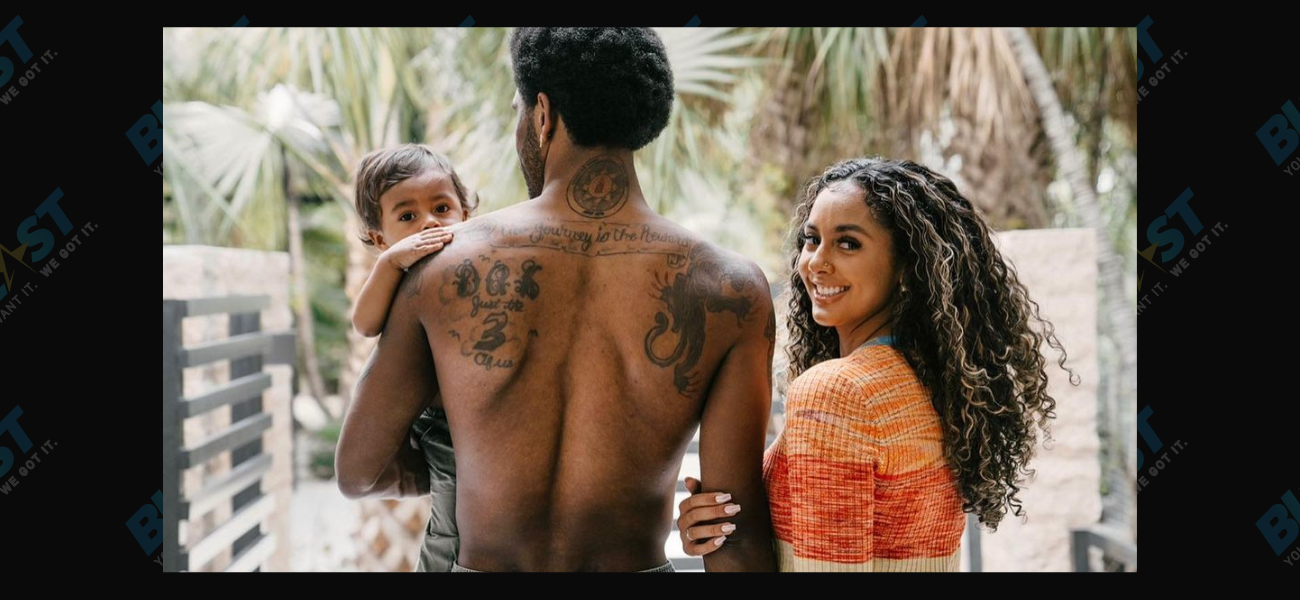 Kyrie Irving, Marlene Wilkerson and son Kaire