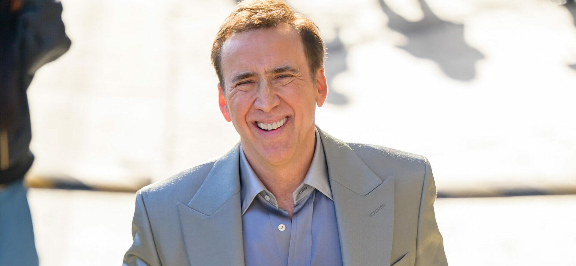 Nicolas Cage has red hair now