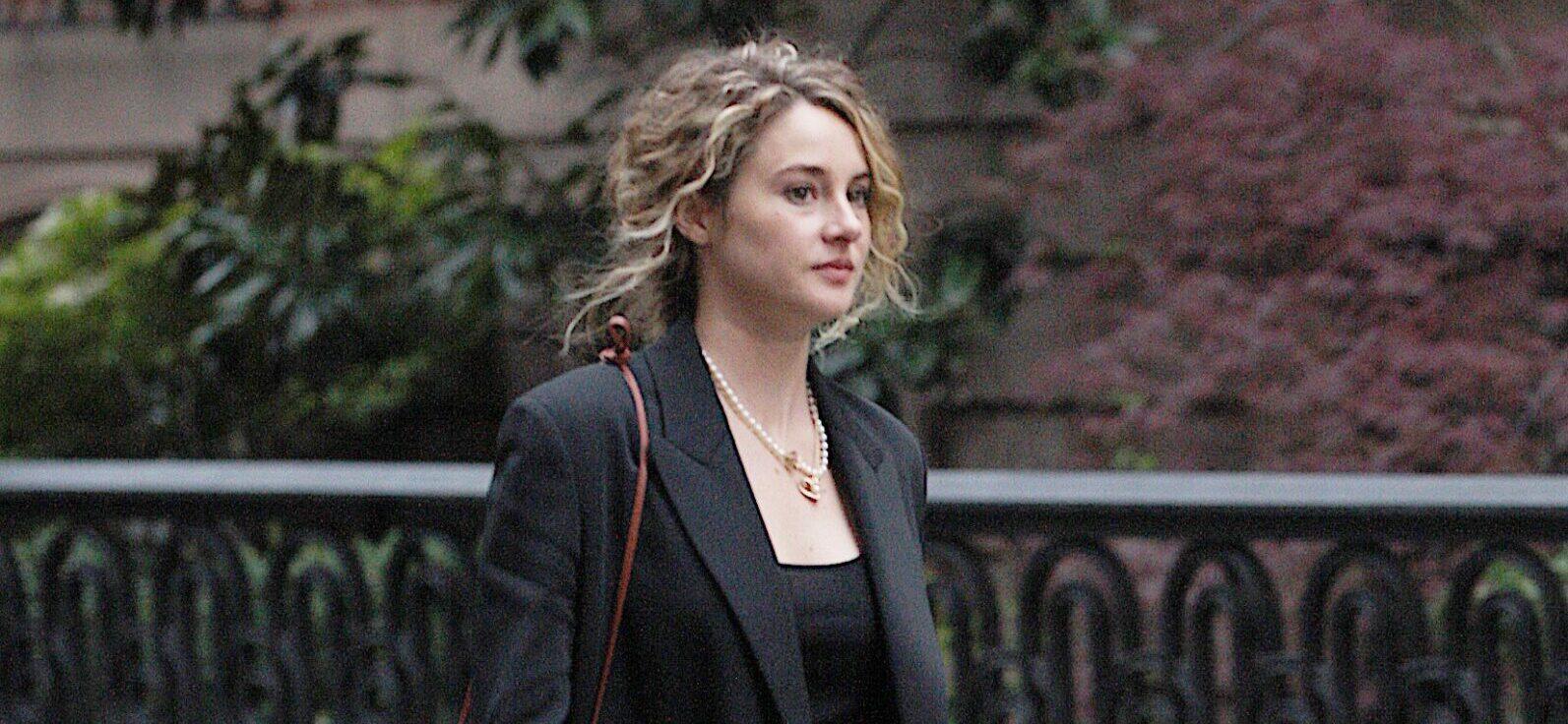 Shailene Woodley was seen on the set of the show named quot Three Women quot in Manhattan NYC