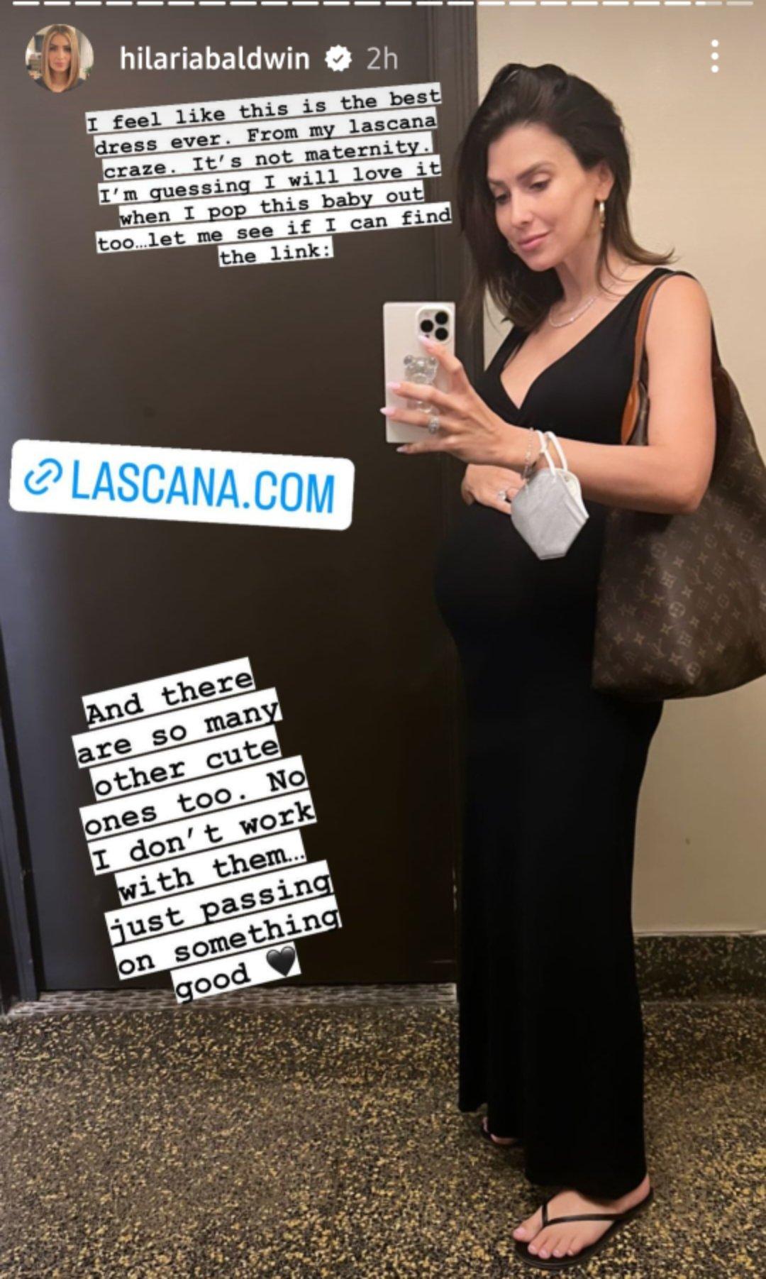 Hilaria Baldwin fires back at "psycho" conspiracy theories saying she's not really pregnant
