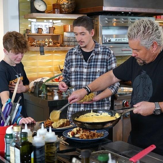 Guy Fieri with others 