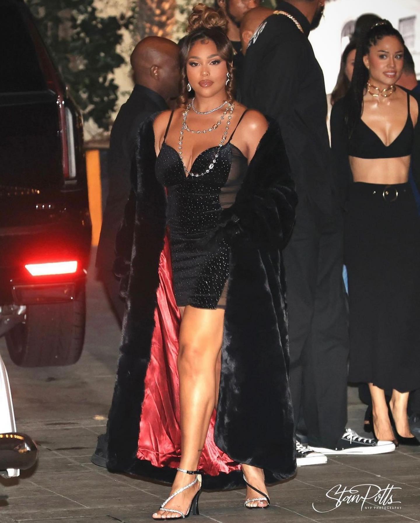 Jordyn Woods at 25th birthday party and SHEIN launch party