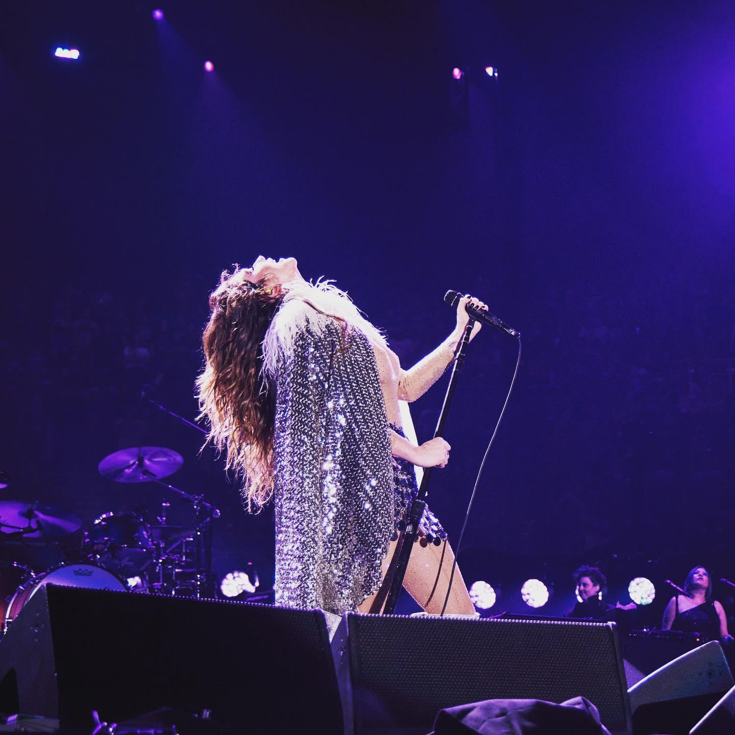 Kesha performs at Taylor Hawkins tribute concert