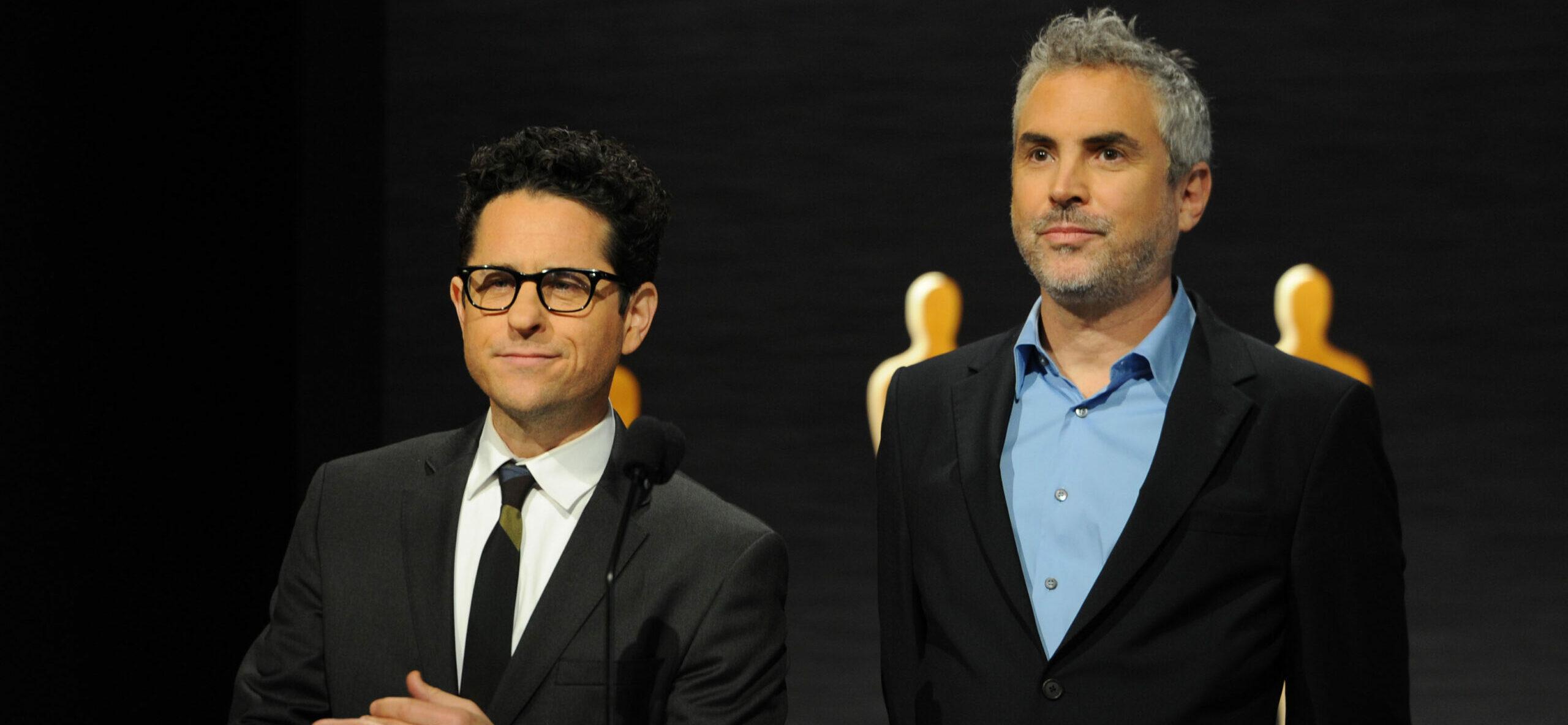 Cloverfield Producer JJ Abrams and Alfonso Cuaron present the Oscar nominations in Beverly Hills!
