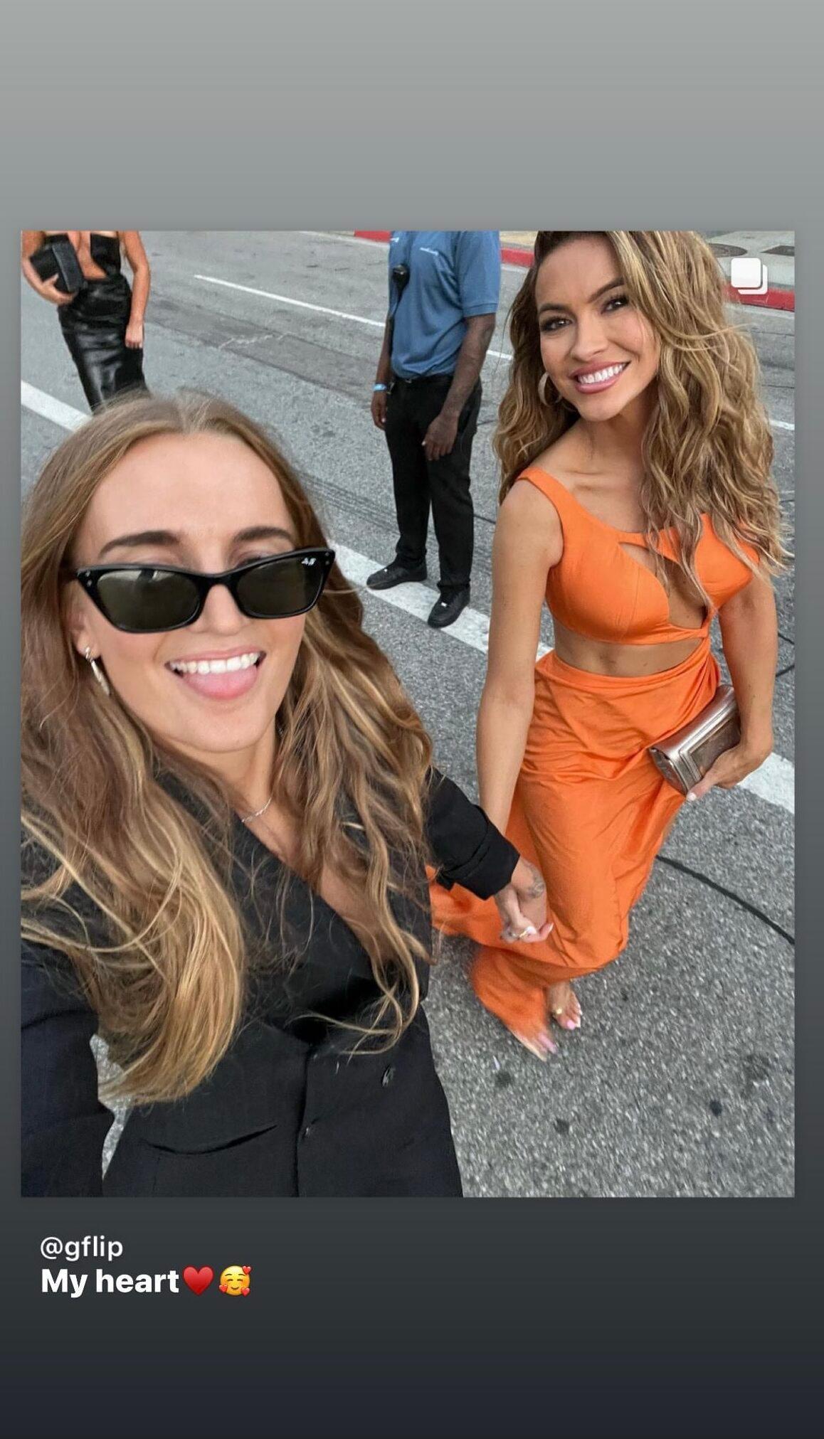 Chrishell Stause's post on her Instagram story
