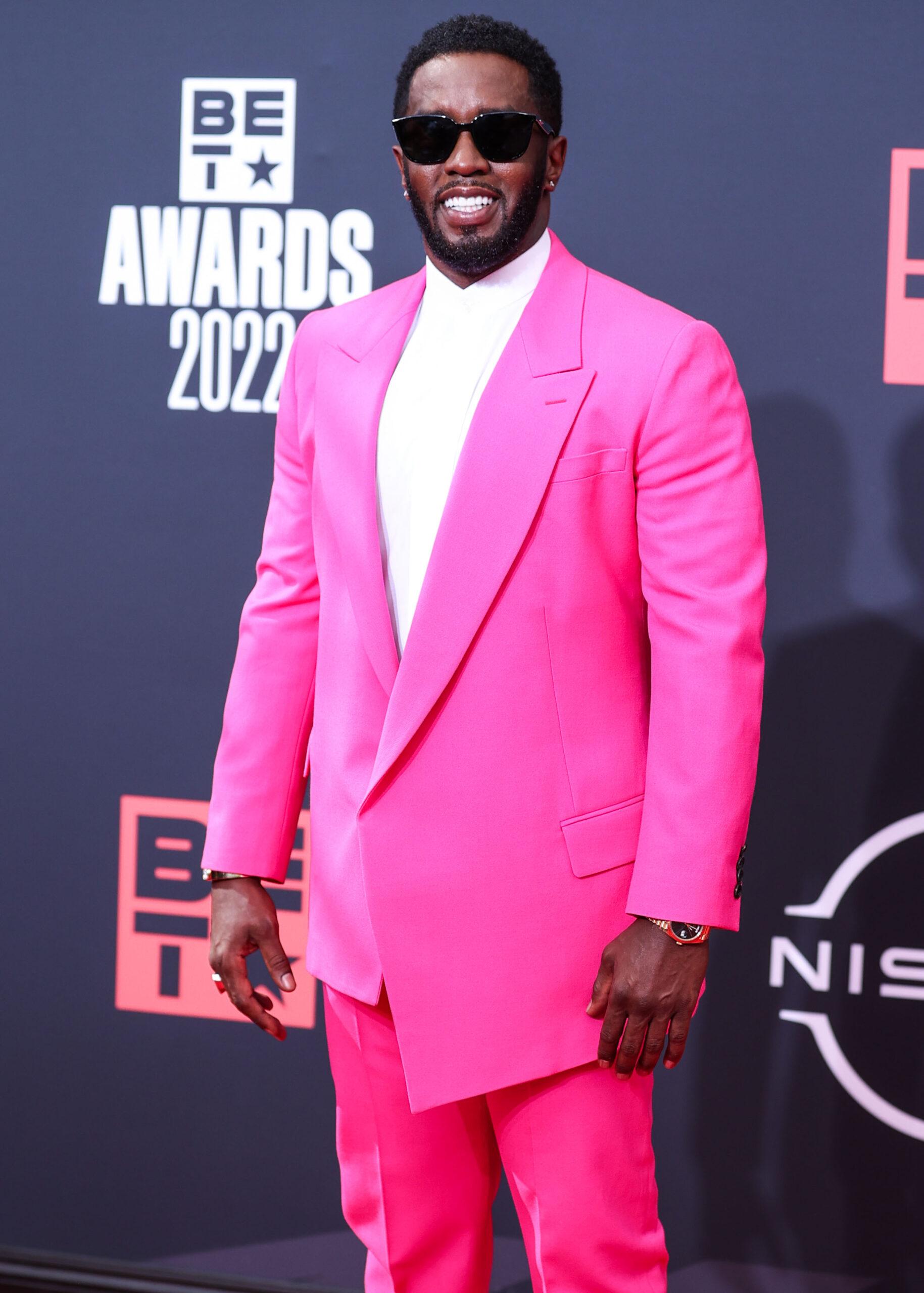 Diddy at the BET Awards 2022