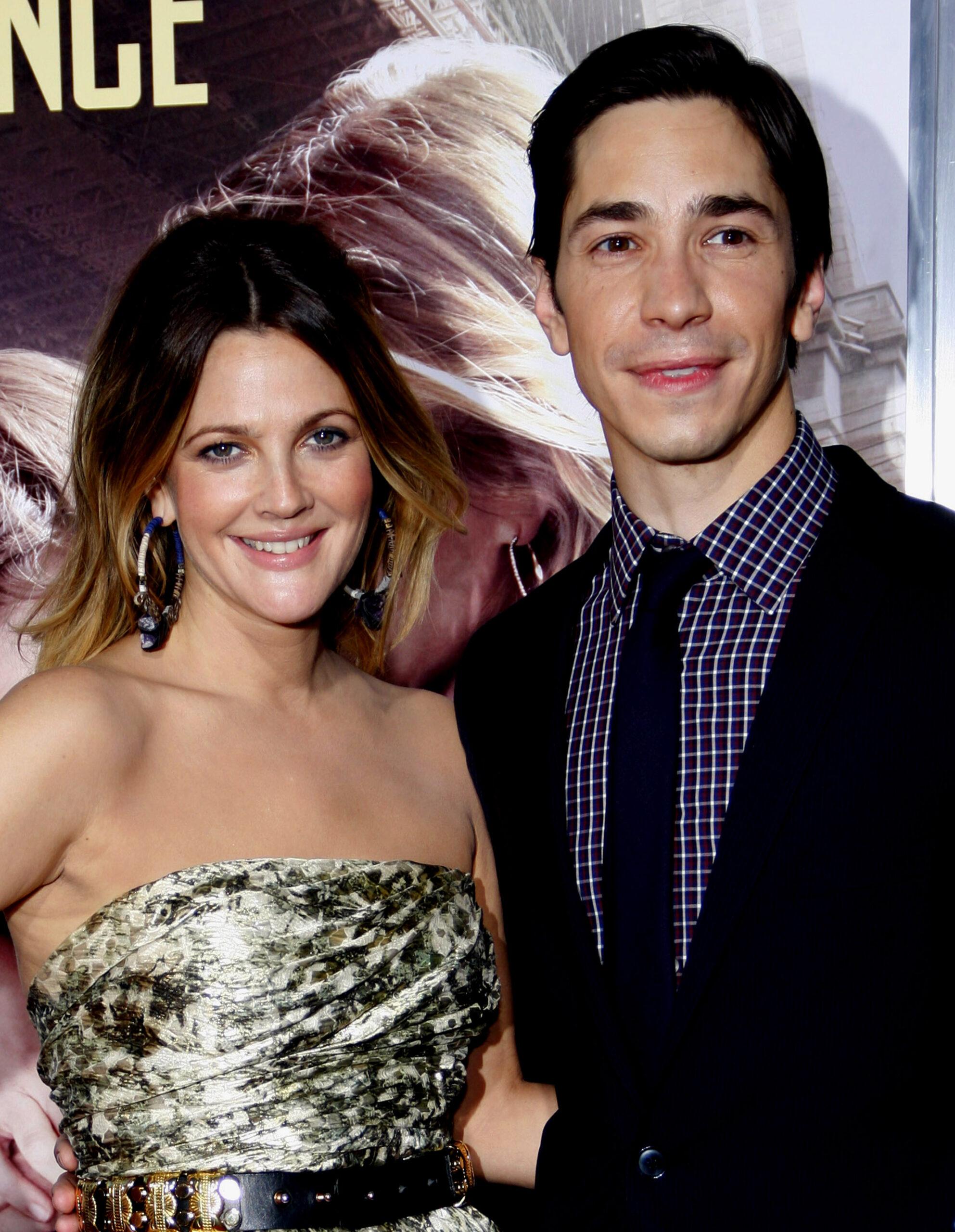 Drew Barrymore and former Justin Long