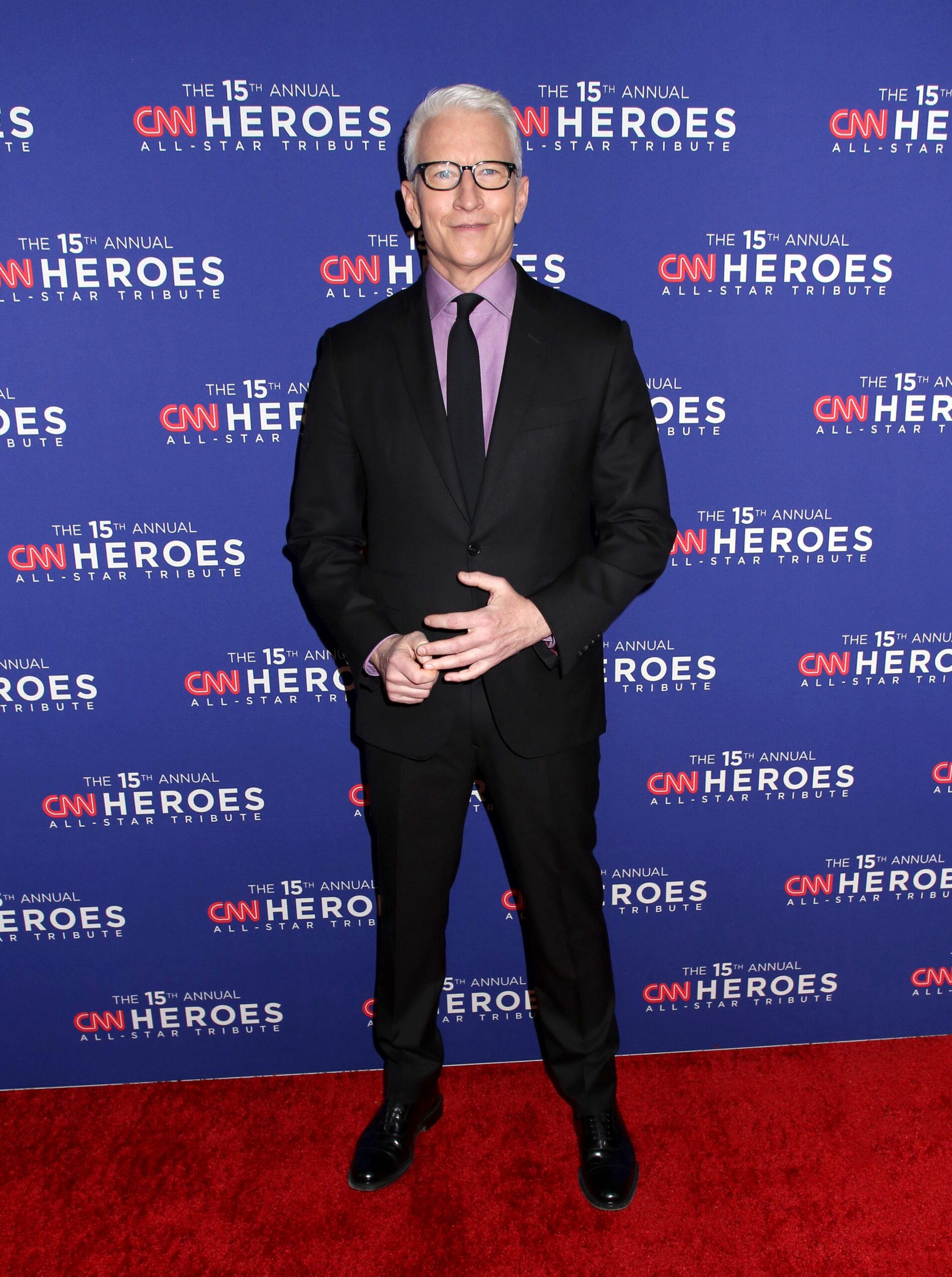 Anderson Cooper at the 15th Annual CNN Heroes All-Star Tribute