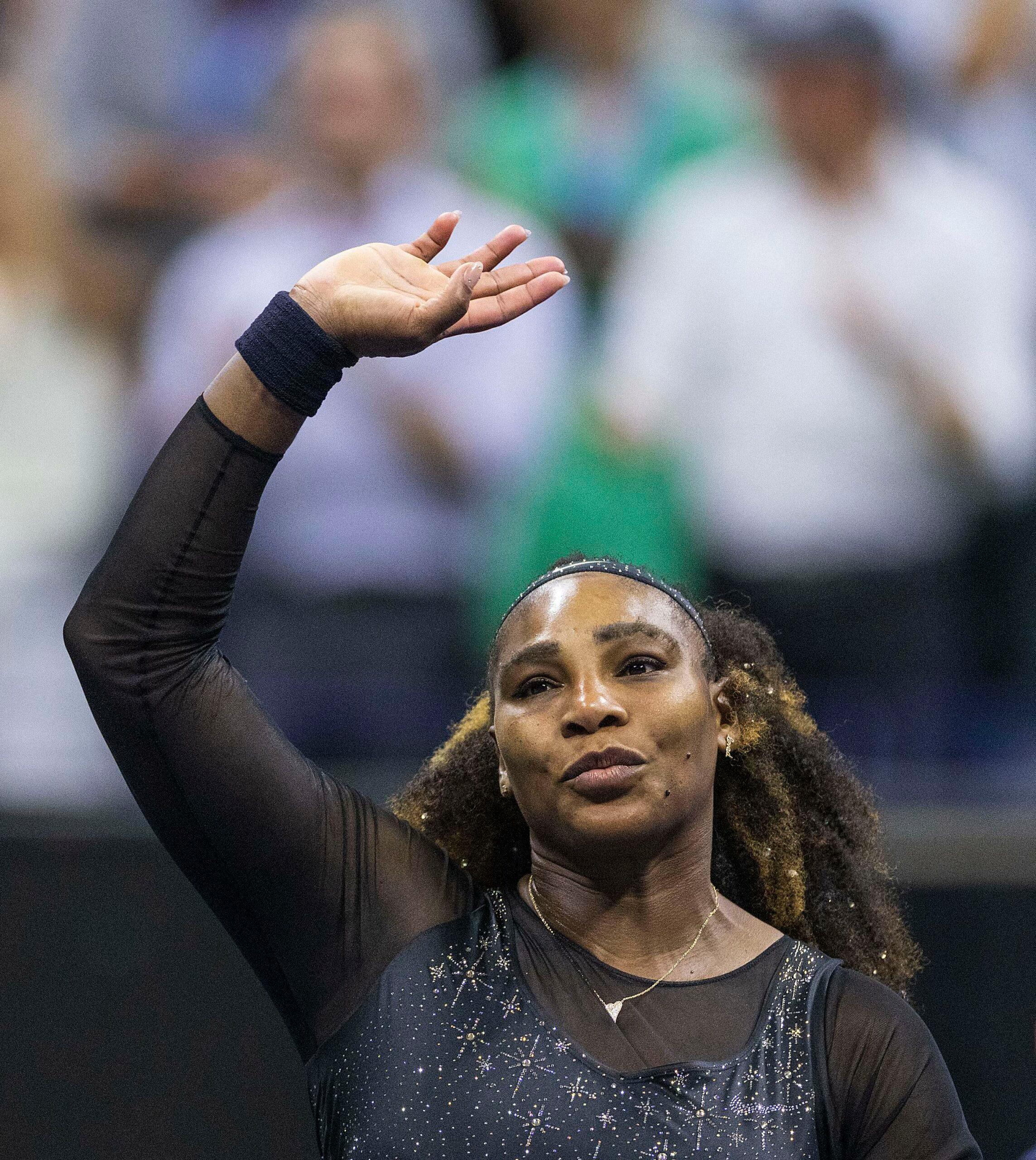 Serena Williams defeats Van Uytvanck at the 2022 US Open