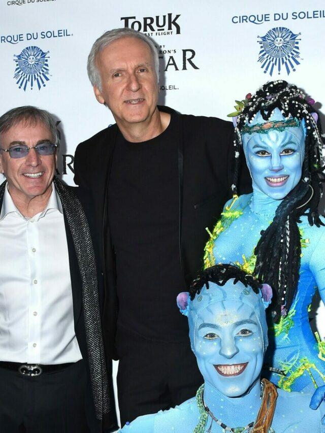 James Cameron at Avatar Cirque du Soleil show