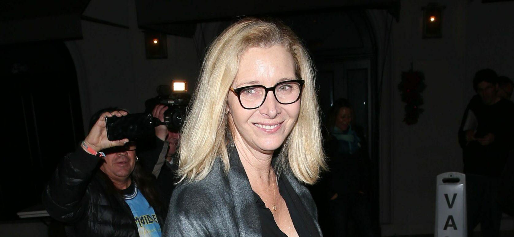 Lisa Kudrow was seen leaving dinner at apos Craigs apos Restaurant in West Hollywood CA