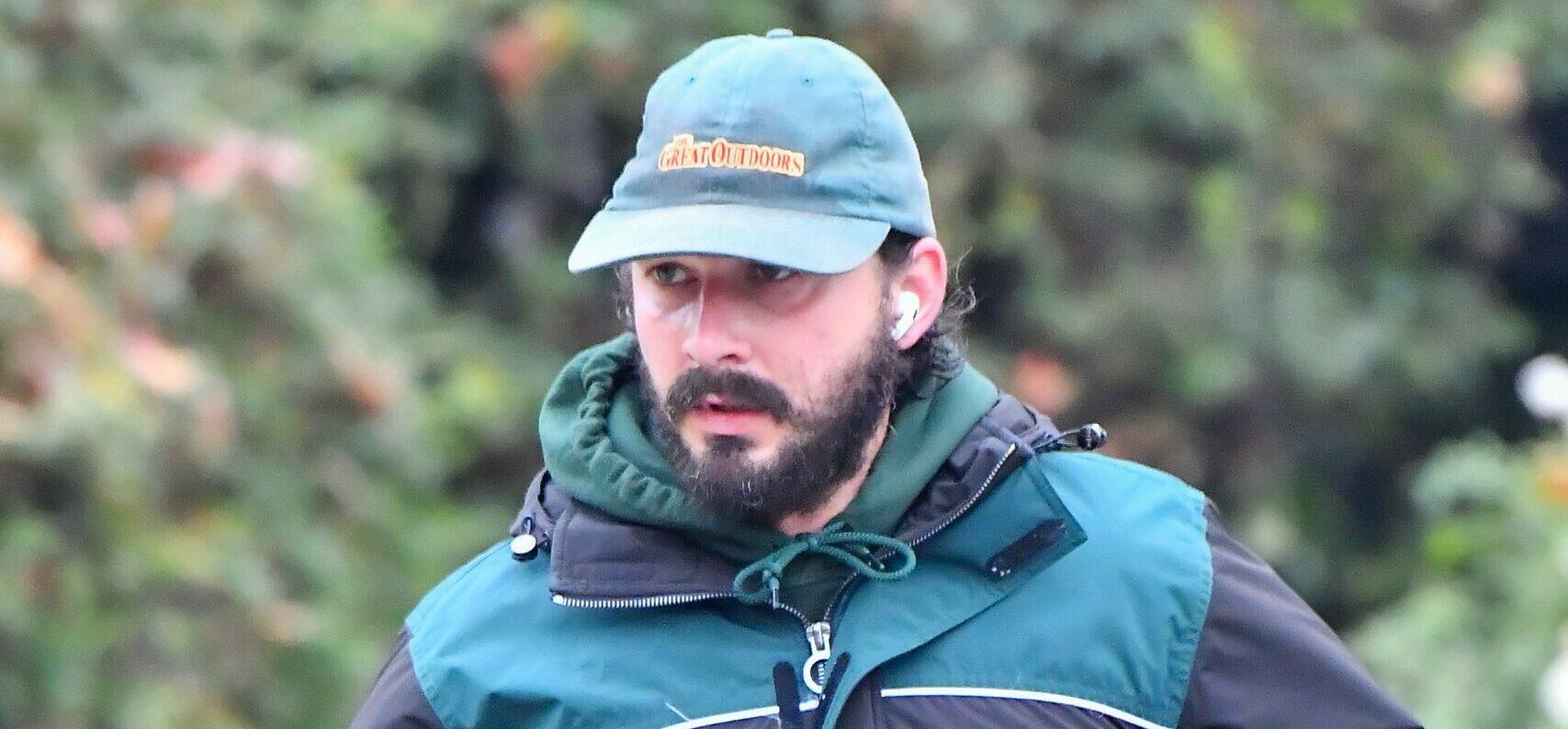 Shia LaBeouf heads out a jog on the day after being hit by a lawsuit by his ex FKA Twigs for sexual battery