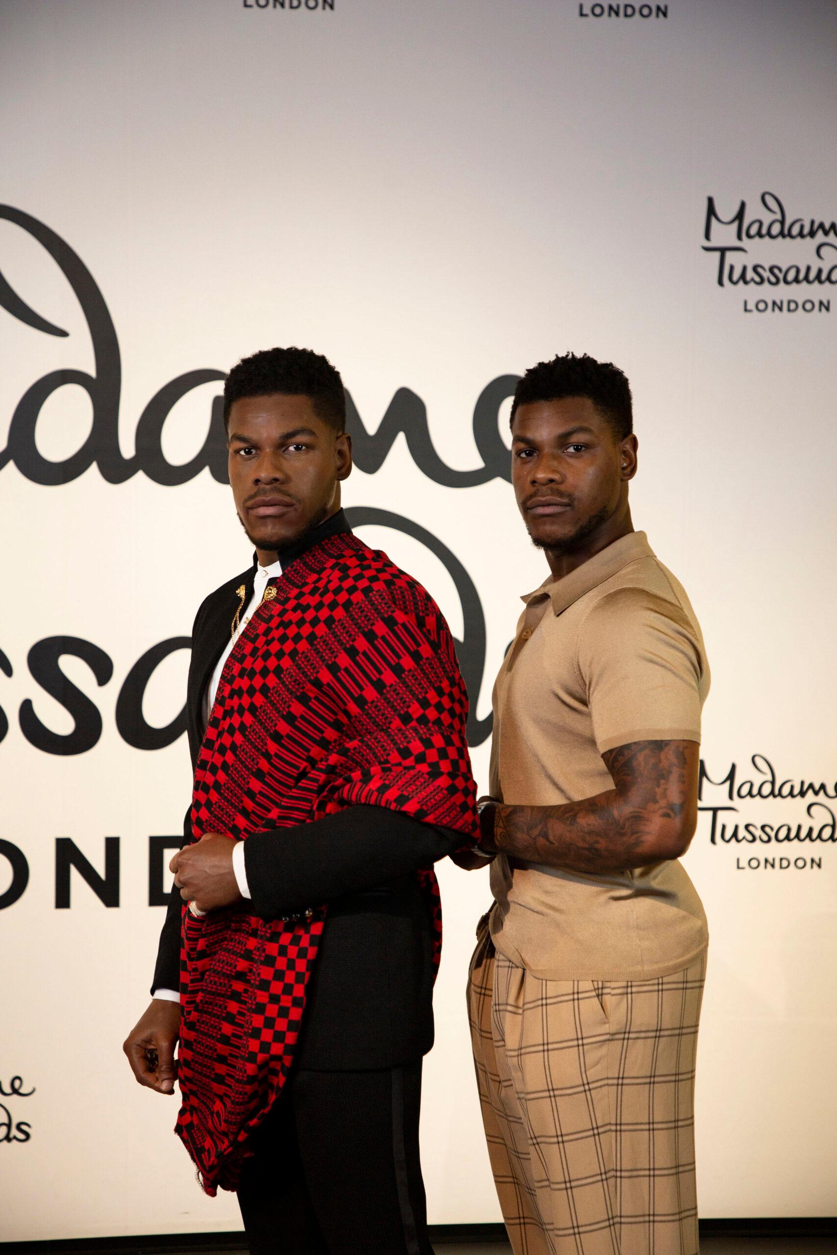 John Boyega s Madame Tussauds wax figure unveiling a family affair - including outfit designed by his sister
