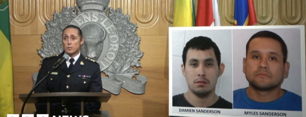 murder suspects in Saskatchewan rampage