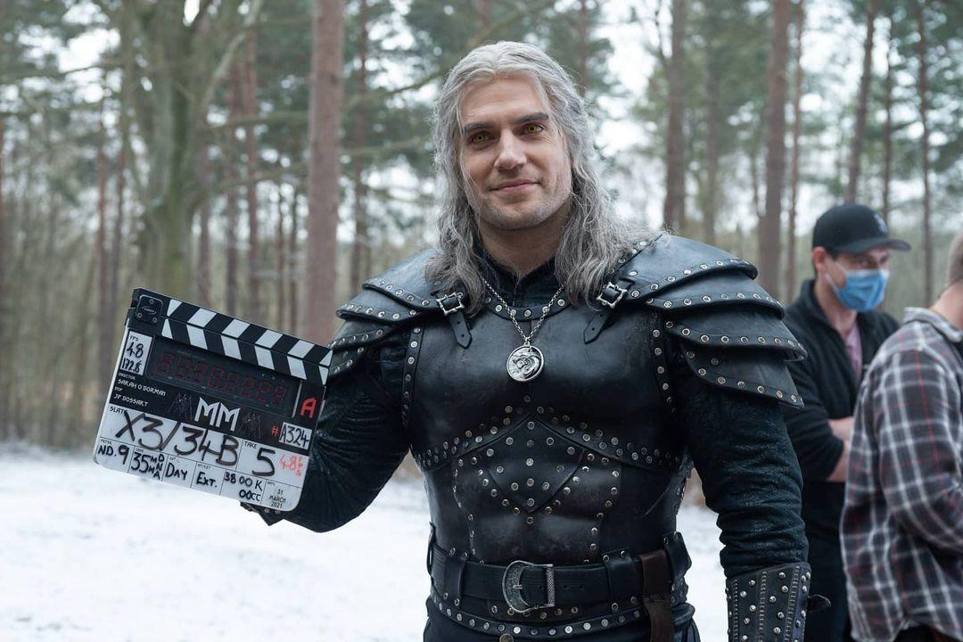 Henry Cavill as Geralt of Rivia in "The Witcher"