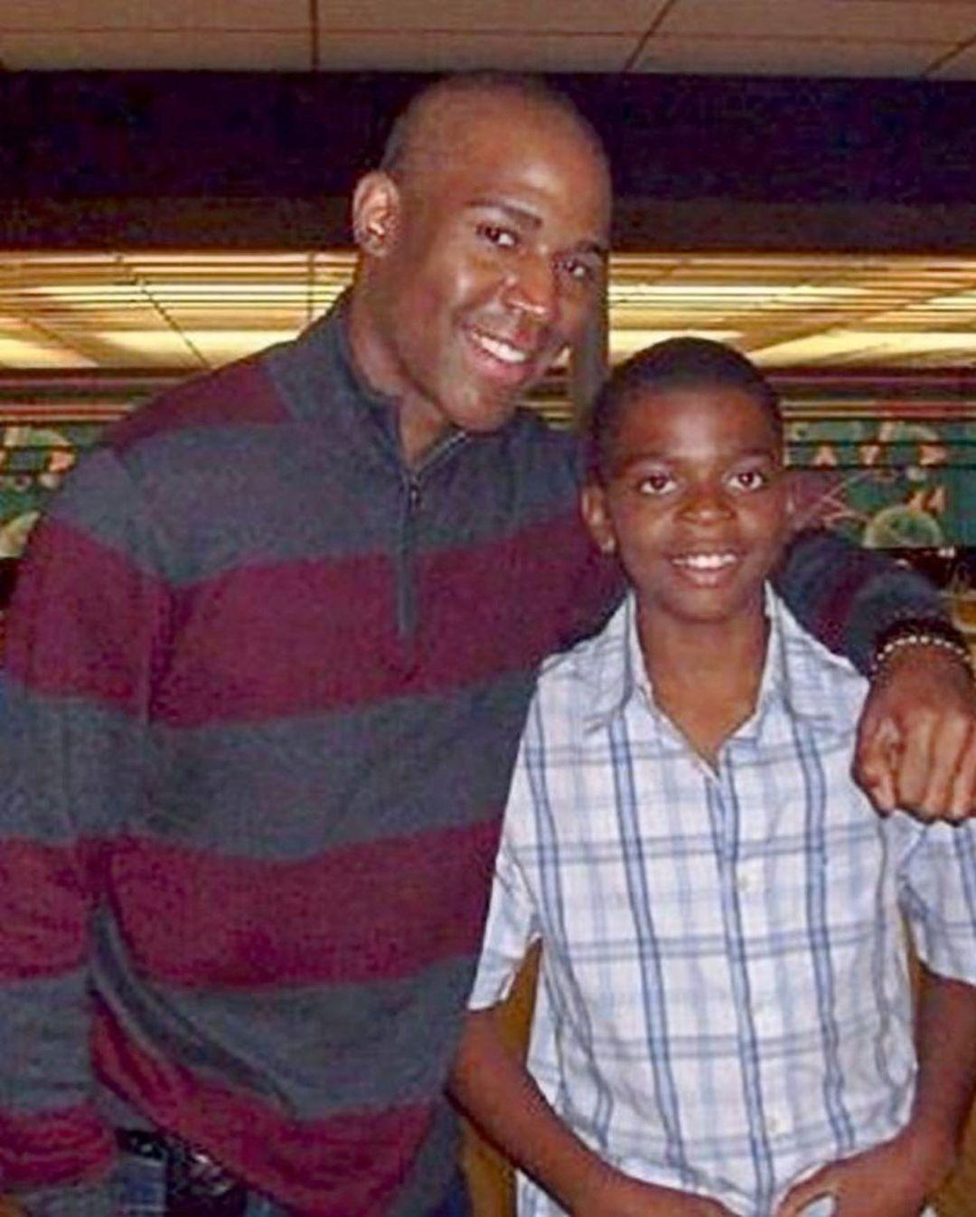Karamo Brown with his son Jason