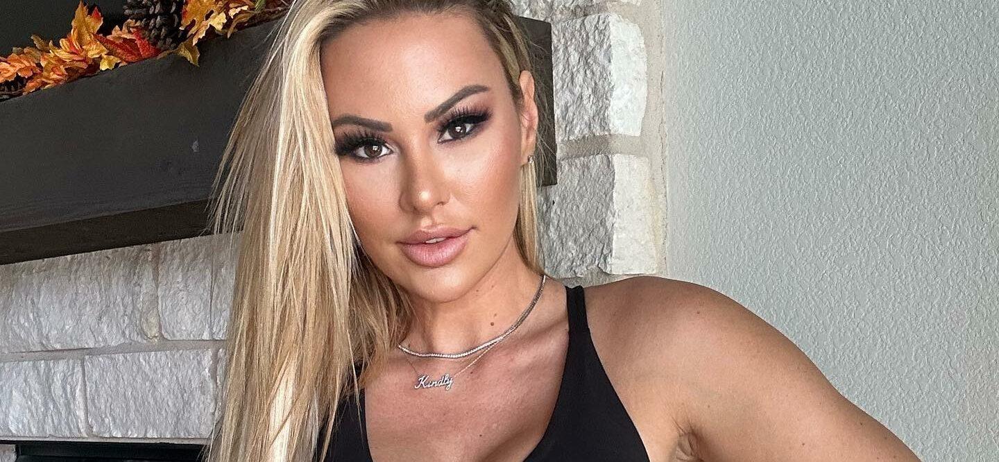 Kindly Myers shows off her new CNC activewear