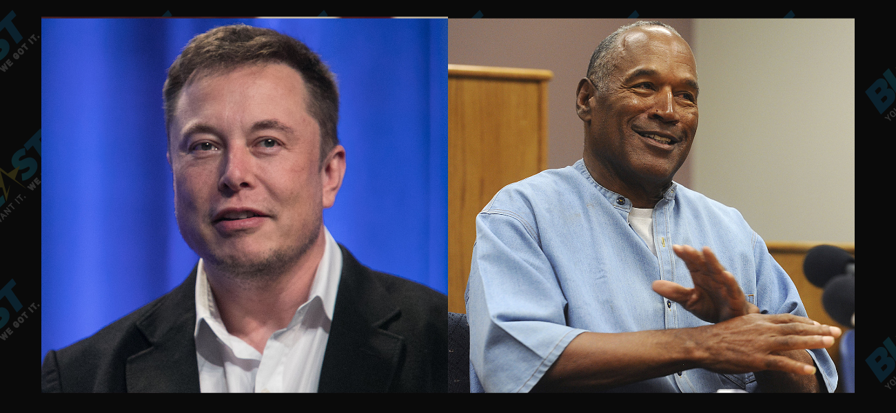 Elon Musk (left) OJ Simpson (right)