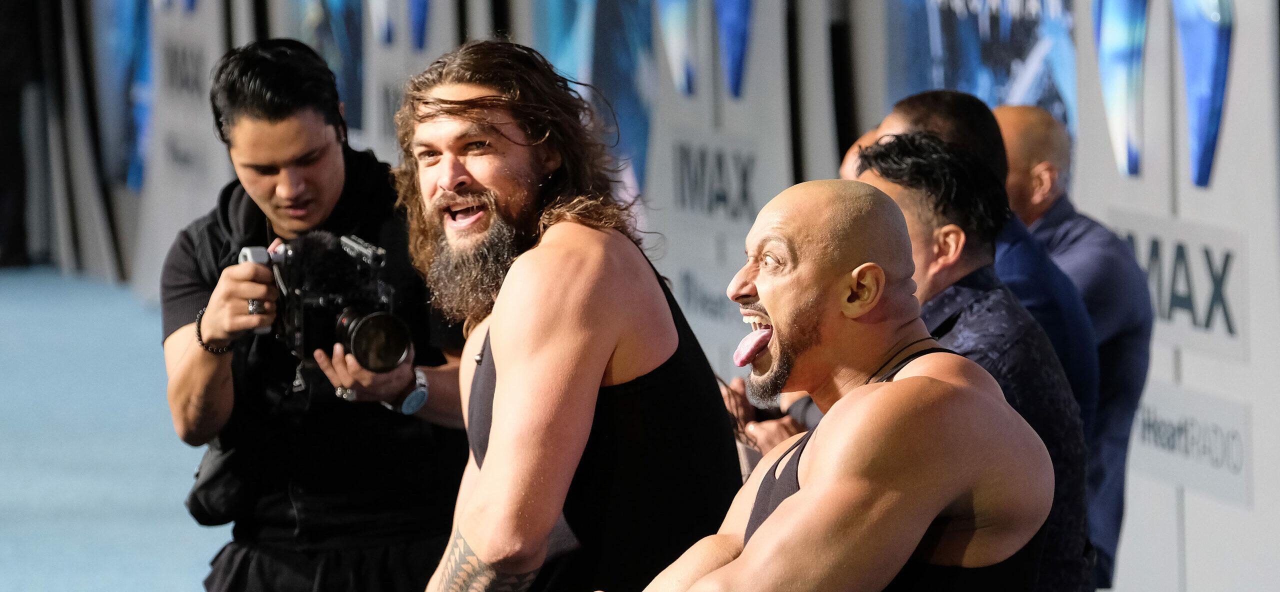 Jason Momoa at the Aquaman Premiere - Los Angeles