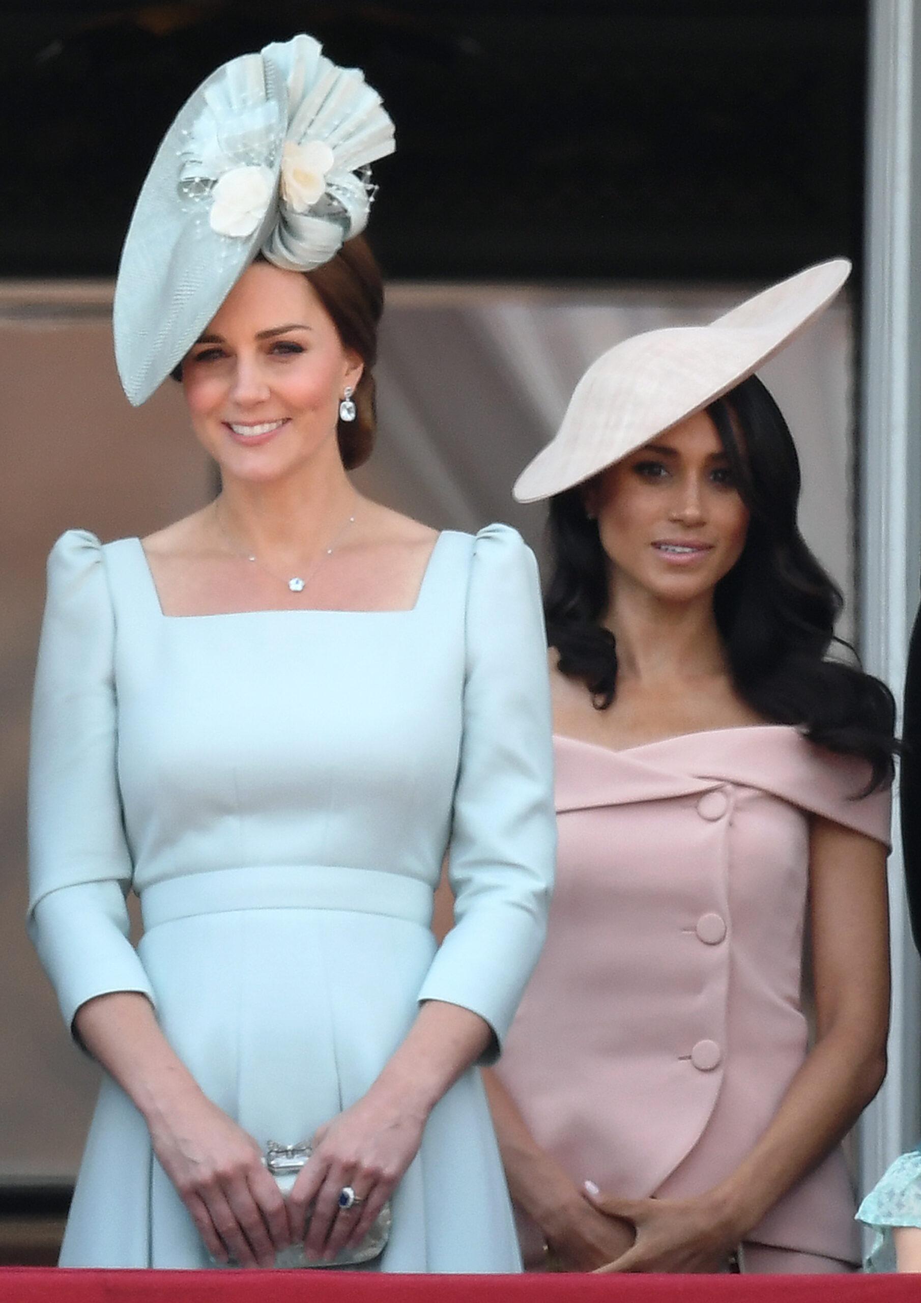 Meghan Markle and Kate Middleton