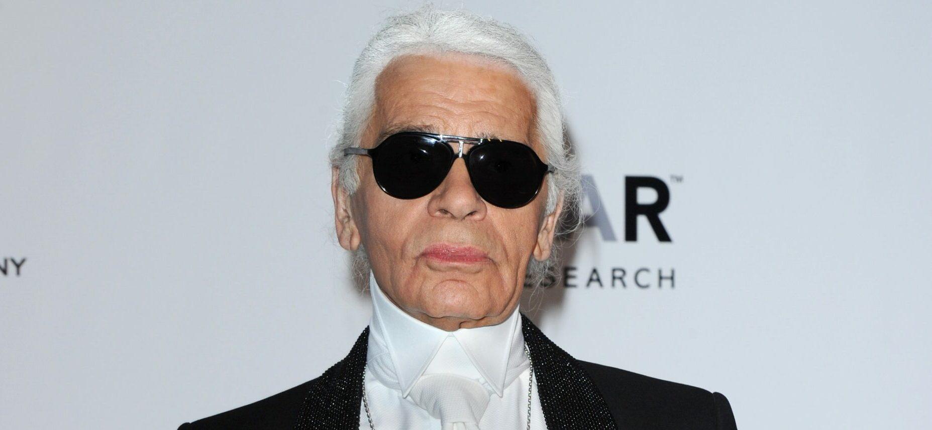 Karl Lagerfeld at 60th Cannes Film Festival