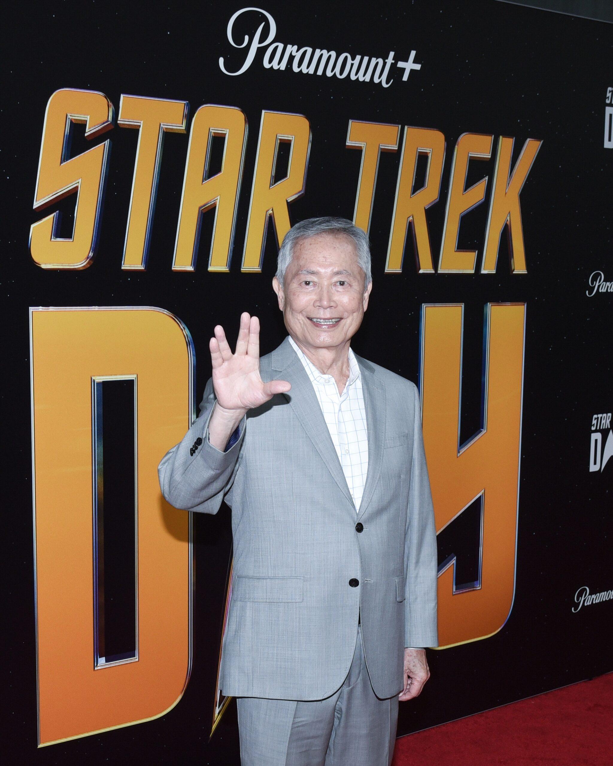 George Takei at the 'Star Trek Day' Celebration 2021: Los Angeles