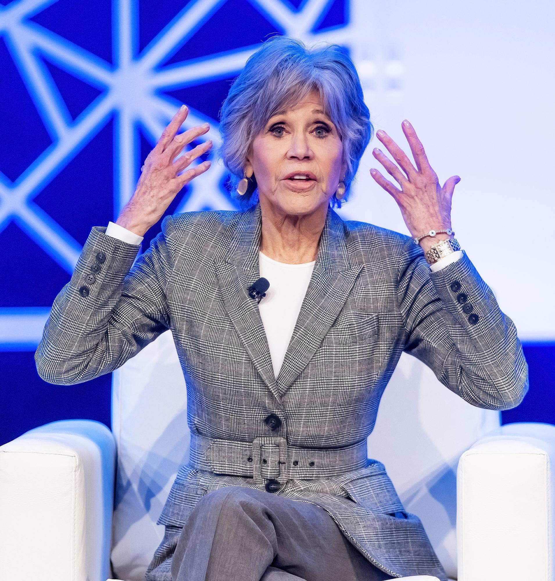 Jane Fonda attends Pennsylvania Conference for Women