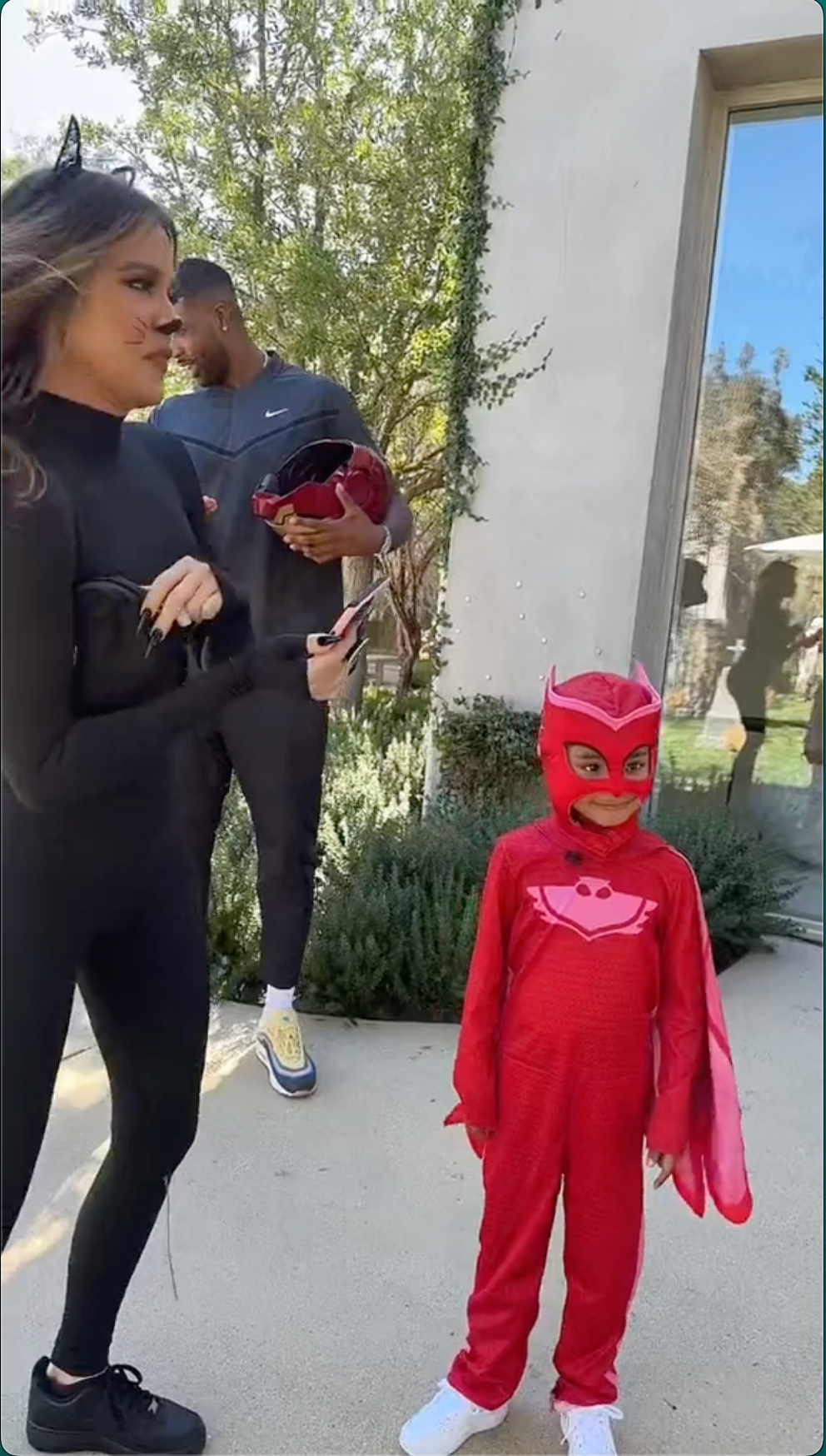 North West's TikTok Exposes Surprise Baby Daddy Guest At Kardashian Halloween Party