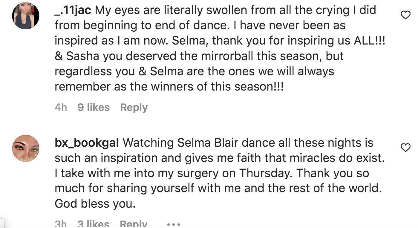 Comments from fans about Selma Blair