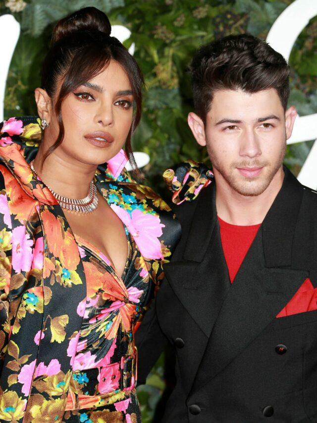 Priyank Chopra And Nick Jonas at The Fashion Awards 2021.