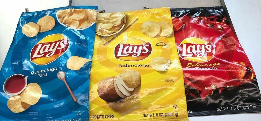 Lay's And Balenciaga Team Up For A Snack-Able Fashion Statement