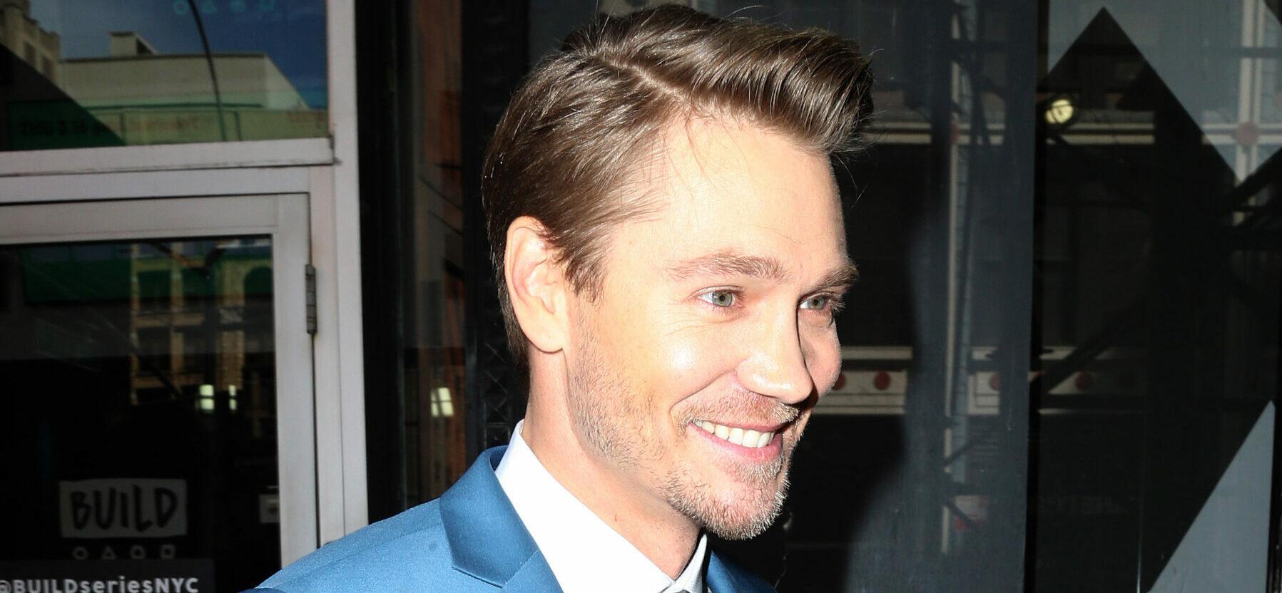 Chad Michael Murray at AOL Building in New York City