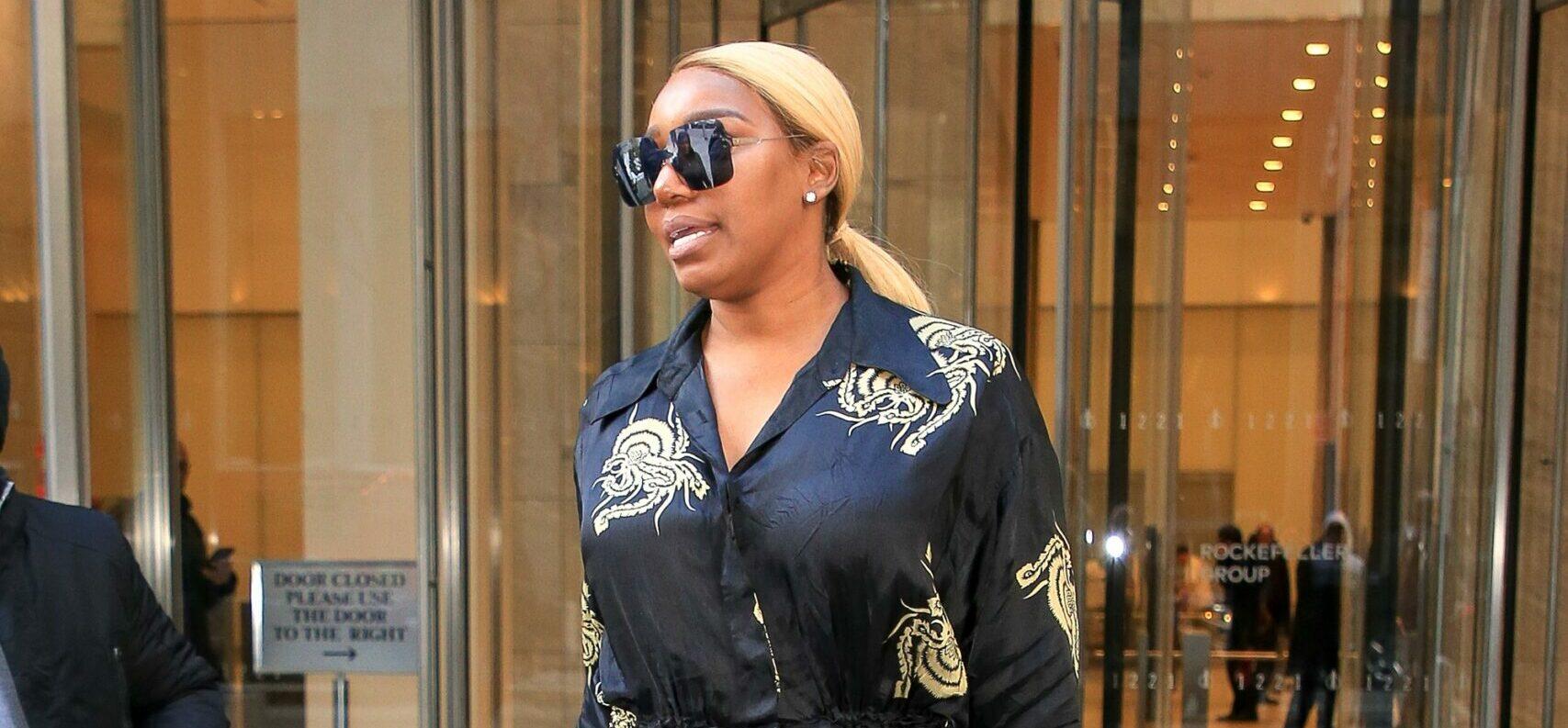 NeNe Leakes seen leaving SiriusXM Radio studios in NYC