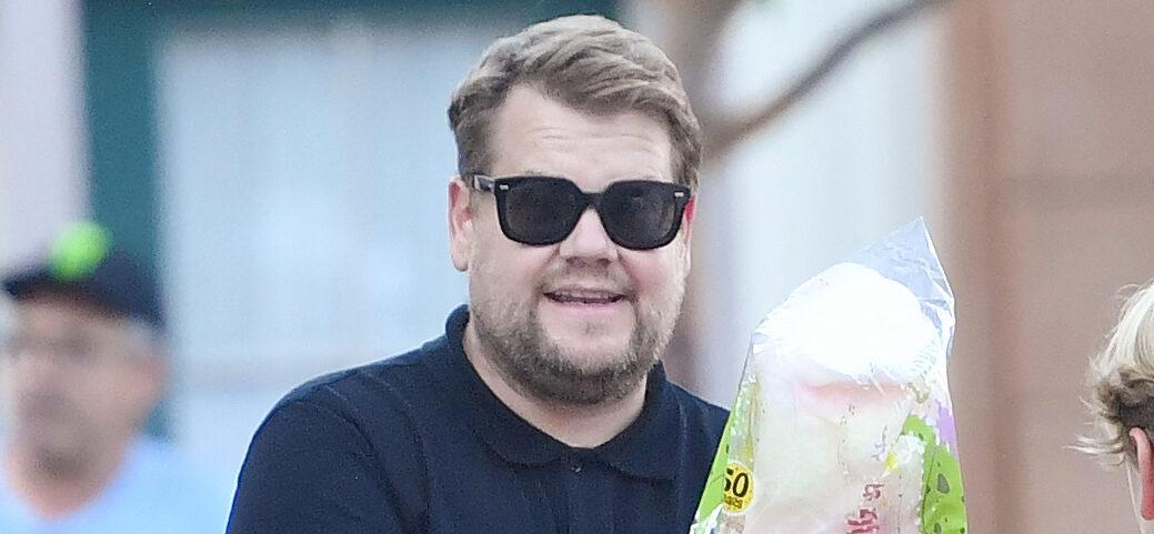 James Corden has a blast at the happiest place on earth